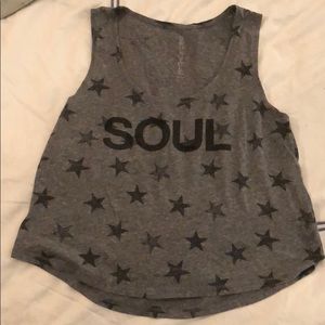 Soulcycle crop tank